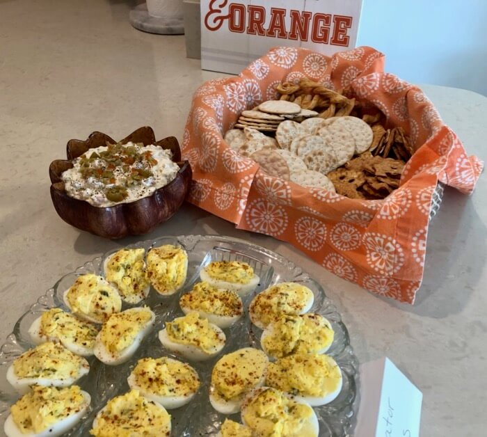 Gator Eggs and Olive Dip photo by Kathy Miller