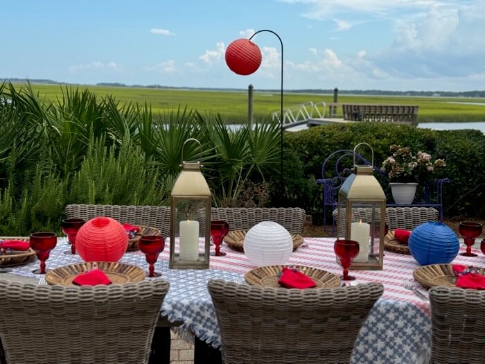 4th of July table 