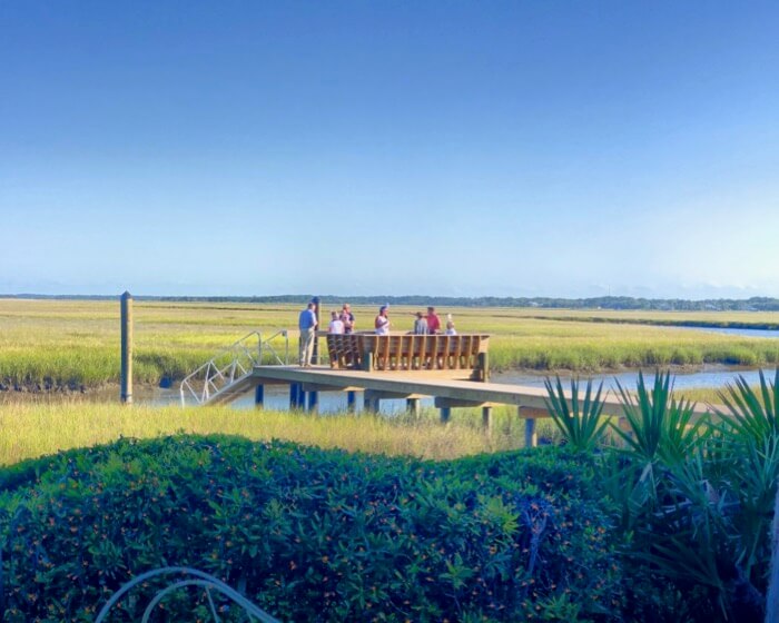 Marsh Creek new dock photo by Kathy Miller