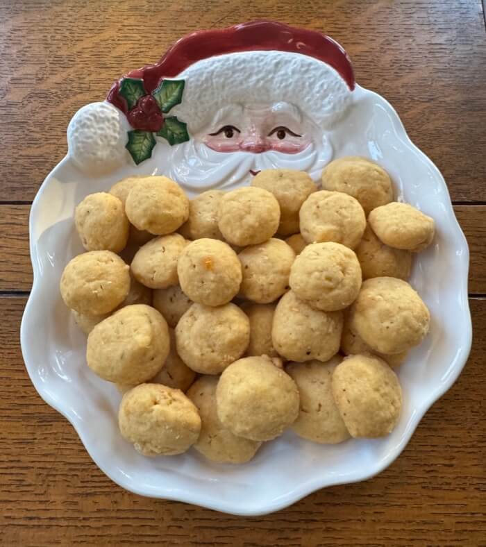 Santa's Cheese Crispies photo by Kathy Miller